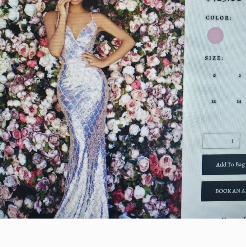 Beautiful Prom Dress size 5/6 Clarisse Say yes to the dress.